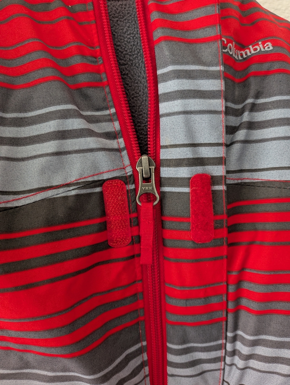 Columbia Toddler 18-24M Snow Bib And Jacket Red/Gray - Picture 8 of 16